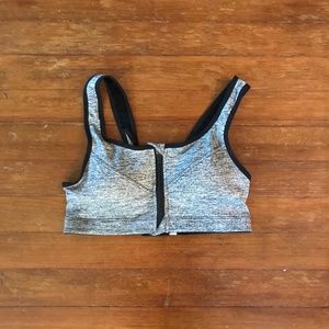 Zipper Sports Bra